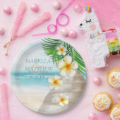 Hochzeit am Strand Pappteller (Party)