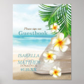 Hochzeit am Strand Poster (Vorne)