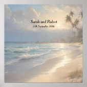 Hochzeit am Strand Poster (Vorne)