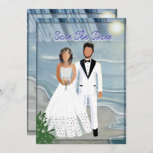 Hochzeit am Strand Save The Date