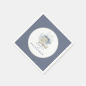 Hochzeit am Strand Serviette (Ecke)