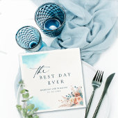 Hochzeit am Strand Serviette