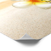 Hochzeit am Strand - Sitzkarte Poster (Ecke)