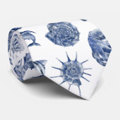 Hochzeit an der blauen Küste Krawatte (Gerollt)