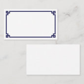 Hochzeit an der griechischen Grenze Platzkarte (Vorne/Hinten)