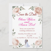 Hochzeit (Ankündigung Rett-the-Date) Save The Date (Vorderseite)