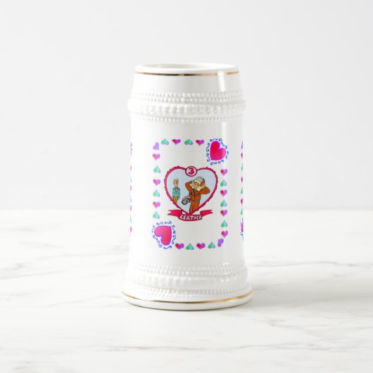 Hochzeit Anniversay Tasse (Mittel)