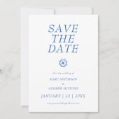 Hochzeit auf dem Boot - Rettet das Datum Save The Date (Vorderseite)
