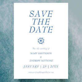 Hochzeit auf dem Boot - Rettet das Datum Save The Date