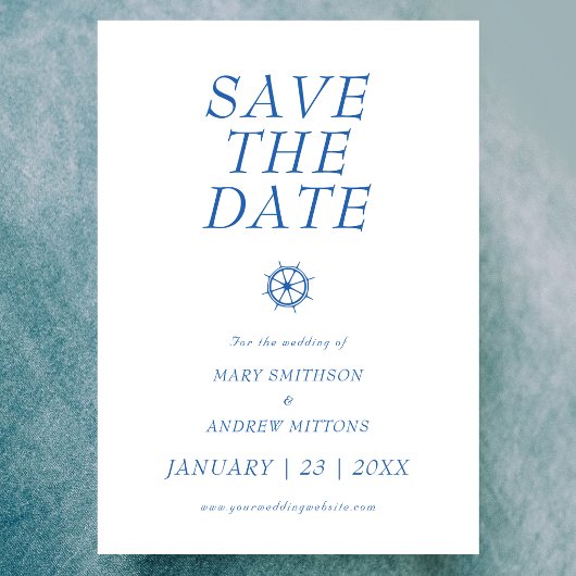 Hochzeit auf dem Boot - Rettet das Datum Save The Date