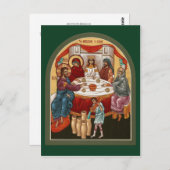 Hochzeit auf der Kana-Gebetskarte Postkarte (Vorne/Hinten)