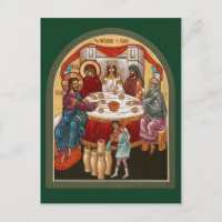 Hochzeit auf der Kana-Gebetskarte