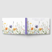 Hochzeit auf Wildblume Gästebuch (Voll)