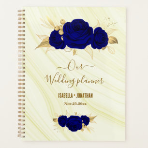 Hochzeit aus blauem Gold Planer
