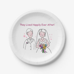 Hochzeit (B) Pappteller