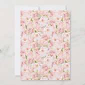 HOCHZEIT | Bearbeitbar Einladung (Rückseite)