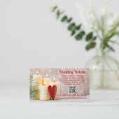 Hochzeit Begleitkarte (Stehend Vorderseite)