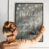 Hochzeit Begrüßung Empfang Signature Champagner Br Poster