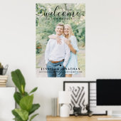 Hochzeit Begrüßung Foto Digital oder Poster (Heimbüro)