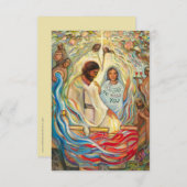 Hochzeit bei Cana Prayer Card, John 2 (Vorne/Hinten)