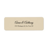 Hochzeit Beige Berufliche Kreative Elegante Schlic (Vorne)