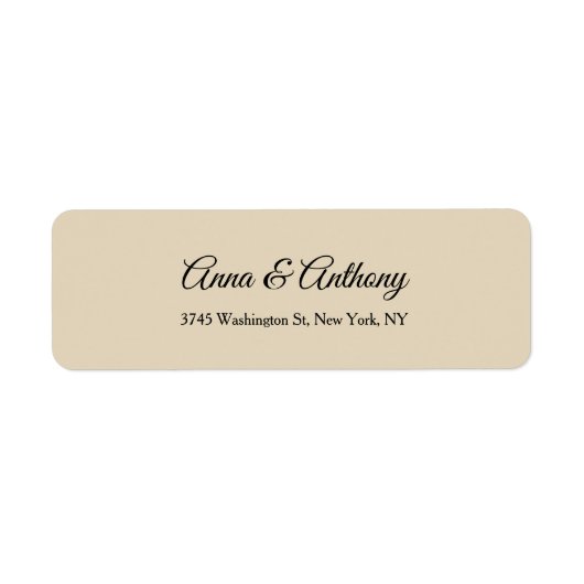 Hochzeit Beige Berufliche Kreative Elegante Schlic (Vorne)