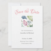 Hochzeit Beruflich Minimalistisch Schlicht modern Save The Date (Vorderseite)