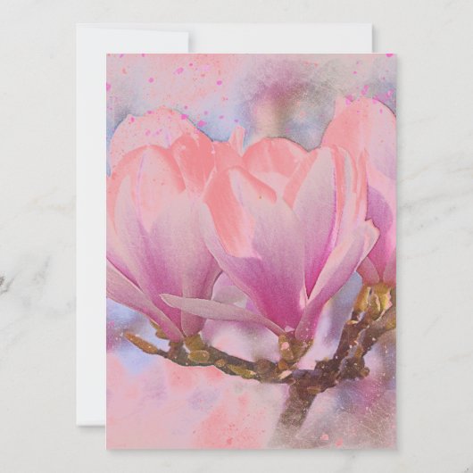 Hochzeit Berufliche klassische Bläschen Save The Date (Rückseite)