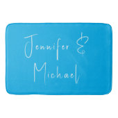 Hochzeit Beruflicher Himmel Badematte (Vorderseite)