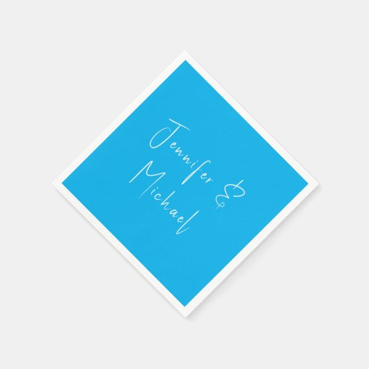 Hochzeit Beruflicher Himmel Serviette (Ecke)