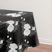 Hochzeit/Besetzung in Schwarz und Weiß Tischdecke (Beispiel)