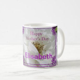 Hochzeit, Blume, Fußball, Blüten, Aquarell, Garten Kaffeetasse