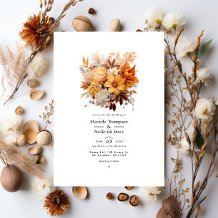 Hochzeit Blumenhochzeit in Kürze Einladung
