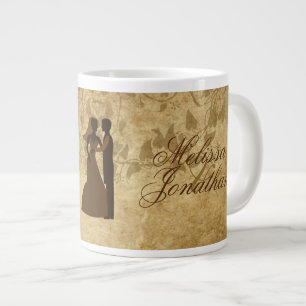 Hochzeit Braut Bräutigam Es war einmal Jumbo-Tasse