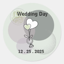 Hochzeit, Braut, Bräutigam, kundenspezifischer Auf