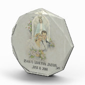 Hochzeit Braut Groom Katholische Jungfrau Mary Fotoblock (Rechts)