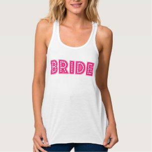 Hochzeit, Braut Tank Top