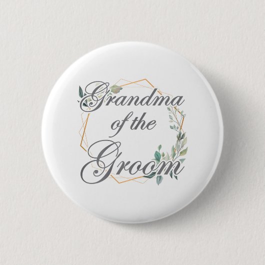Hochzeit Brautparty Bride Oma des Raumes _ Button (Vorderseite)
