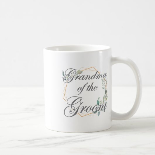 Hochzeit Brautparty Bride Oma des Raumes _ Kaffeetasse (Rechts)