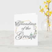 Hochzeit Brautparty Bride Oma des Raumes _ Karte (Gelbe Blume)
