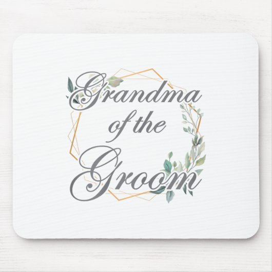 Hochzeit Brautparty Bride Oma des Raumes _ Mousepad (Vorne)