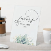 Hochzeit / Brautparty / Geburtstagsfavoriten Sockelschild (In SItu)