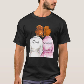 Hochzeit & Brautparty  Vorschlag für Brautjungfern T-Shirt