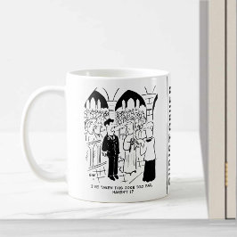 Hochzeit - Bridegroom Prachtvoller Cartoon Kaffeetasse