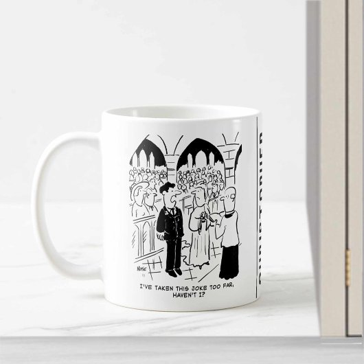 Hochzeit - Bridegroom Prachtvoller Cartoon Kaffeetasse