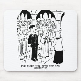 Hochzeit - Bridegroom Prachtvoller Cartoon Mousepad