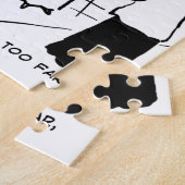 Hochzeit - Bridegroom Prachtvoller Cartoon Puzzle (Seite)