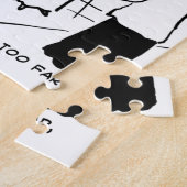 Hochzeit - Bridegroom Prachtvoller Cartoon Puzzle (Seite)