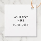 Hochzeit Cookie Gefallen, wir machen Liebe Cookies Geschenkanhänger (Rückseite)