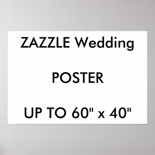 Hochzeit Custom 16.5" x 11" Poster GLOSSY Landscha (Vorne)